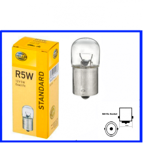 OSRAM R5W 12V 5W BA15s ULTRA Schluss-, Kennzeichen-, Park- und