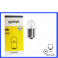Narva Kugellampe 12 Volt 5 Watt BA15s R5W