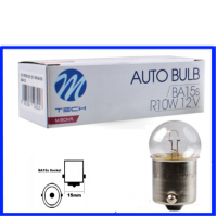 M-Tech Kugellampe 12 Volt 10 Watt BA15s R10W