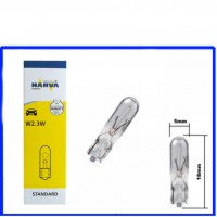 Narva Glassockellampe 12 Volt 2,3 Watt T5 W2x4,6d W2,3W