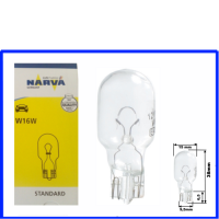 Narva Glassockellampe 12 Volt 16 Watt W16W T15 W2.1x9.5d
