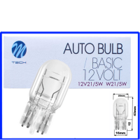 12 Volt 21/5 Watt T20  W21/5W W3x16q M-Tech Glassockellampe