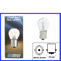 KS Equipment Kugellampe 24 Volt 21 Watt P21W BA15s