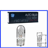 M-Tech Glassockellampe 24 Volt 5 Watt W5W T10 W2,1x9,5d