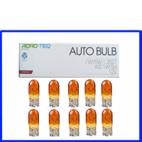 10 Stück M-Tech Glassockellampe Amber 12V 5W WY5W...