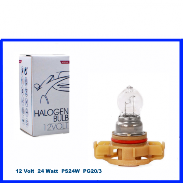 M-Tech Kugellampe 12 Volt 24 Watt PS24W PG20-3