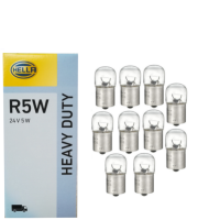 10 Stück Hella Glühlampe 24 Volt 5 Watt HD...