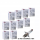 10 Stück M-Tech Halogen Glühlampe HS1 12 Volt 35/35 Watt PX43t
