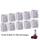 10 Stück M-Tech Halogenlampe H11 12 Volt 55 Watt PGJ19-2