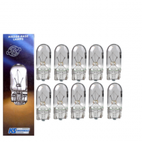 10 Stück KS Equipment Glassockellampe 12 Volt 3 Watt...
