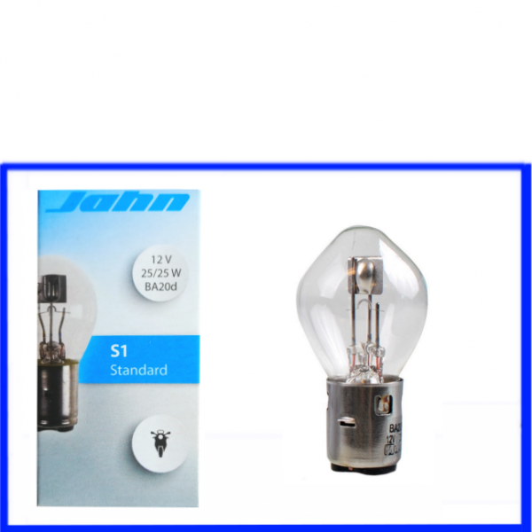 Jahn S1 Glühlampe 12 Volt 25/25 Watt BA20d S1