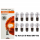 10 Stück Osram Kugellampe 12 Volt 21/5 Watt P21/5W BAY15d