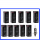 10 Stück M-Tech Halogenlampe H1 24 Volt 70 Watt P14,5s