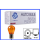 M-Tech Kugellampe 12 Volt 21 Watt PY21W BAU15s amber orange