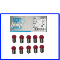 10 Stück TopLamp Kugellampe 12 Volt 5 Watt  BAW15s...