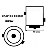 10 Stück TopLamp Kugellampe 12 Volt 5 Watt  BAW15s...