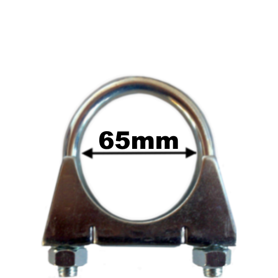 Auspuffschelle Bügelschelle Schelle M10 x 65 mm