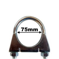 Auspuffschelle Bügelschelle Schelle M10 x 75 mm