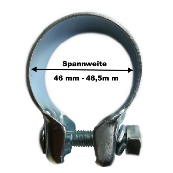 Breitbandschelle M8 x 48,5 mm