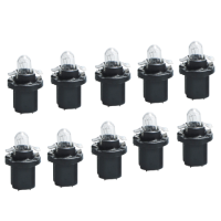 10 Stück KS Equipment Kunststoffsockel Lampen 12...